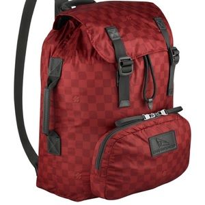 LOUIS VUITTON MERCURY RED DAMIER BACKPACK LIGHTPACK LV CUP